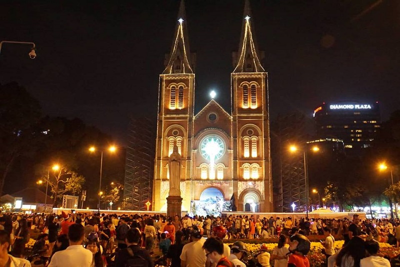 Noel à Saigon Vietnam